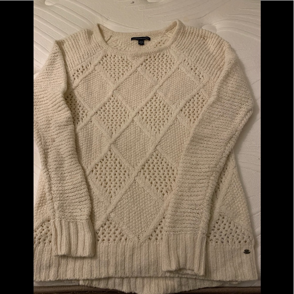 Women’s soft cable sweater from American Eagle